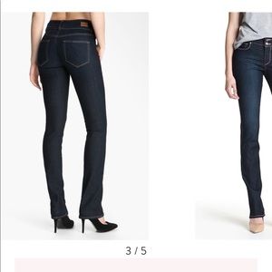PAIGE 'Hidden Hills' Straight Leg Stretch Jeans